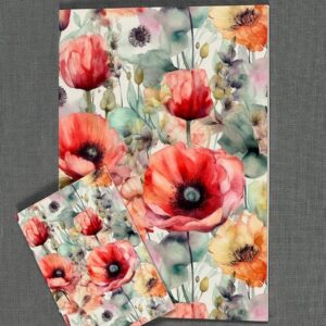 Greeting Cards - Poppies