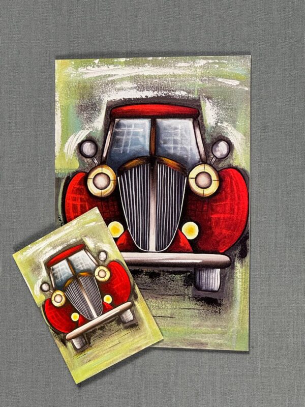 Greeting Cards - Car - Jade in June Creations Greeting Cards